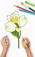How To Draw Flowers | Flowers Drawing Step by Step capture d'écran 2