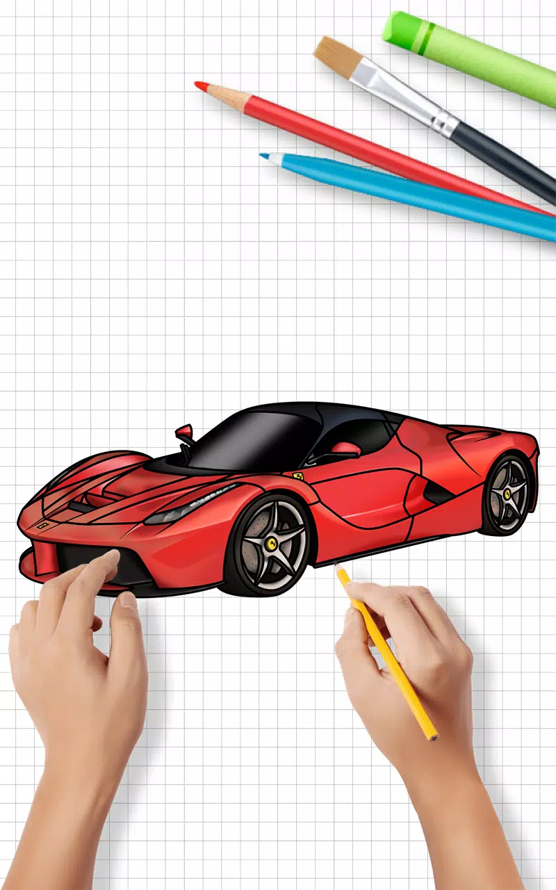 Descarga de APK de Cómo dibujar coches para Android