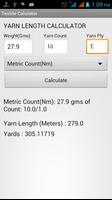Textile Yarn Calculator スクリーンショット 3