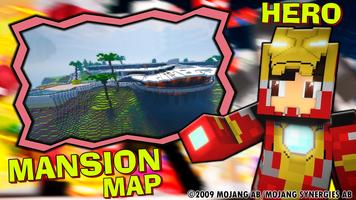 Map Stark Mansion: Superheroes capture d'écran 2