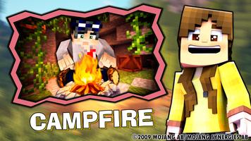 Realistic Campfire Mod Camping Affiche