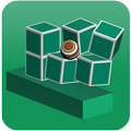 Knock down cubes