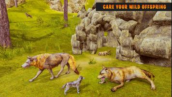 Ultimate Wild Wolf Simulator capture d'écran 2