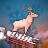 Animal Adventure Downhill Rush أيقونة