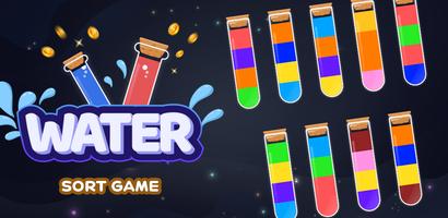 Color Water Sort - Puzzle الملصق