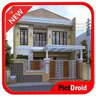 ikon Desain rumah pagar