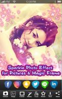Sparkle Photo Effect Affiche