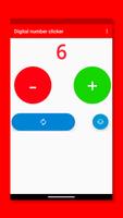 Digital number clicker পোস্টার