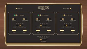 Spirit Box Ghost EVP FSB-3C Cartaz