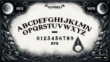 Sombria Ouija Board Affiche