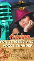 Auto Tune Chant - Changeur de Voix Affiche