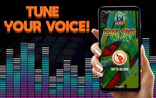 Voice Tune For Rap - Voice Recorder For Singing اسکرین شاٹ 1