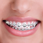 Niềng răng giả Máy ảnh với Dán ảnh cho Răng biểu tượng