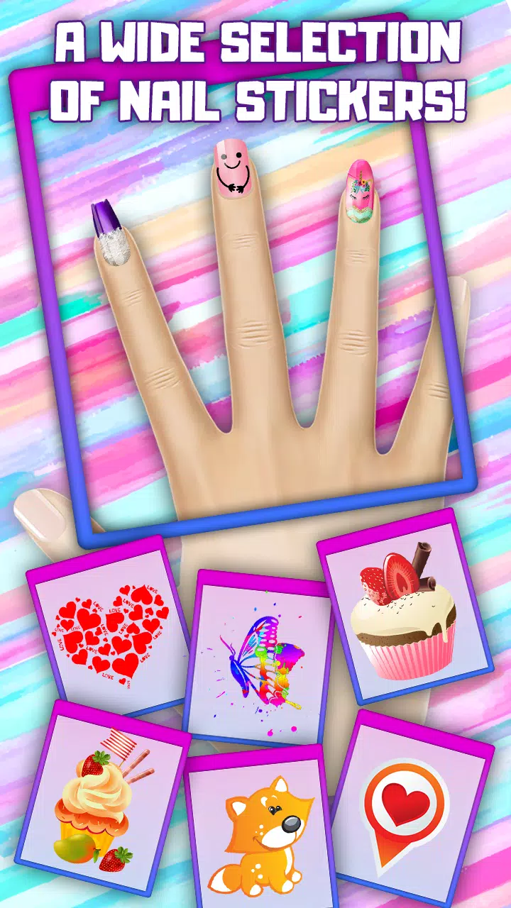 Download do APK de Jogo de Pintar Unha & Manicure para Android