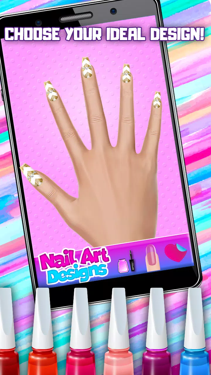 Jogo de pintar unhas salão de beleza 3D versão móvel andróide iOS apk  baixar gratuitamente-TapTap