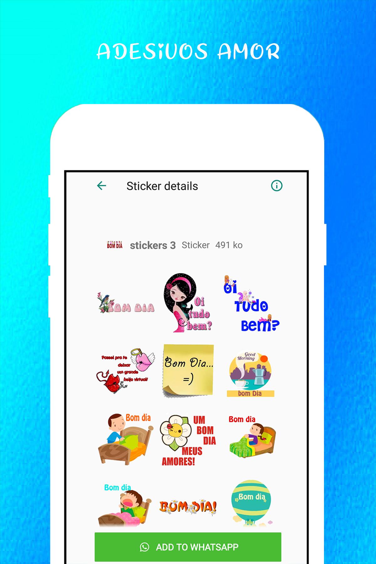 Figurinhas De Bom Dia Stickers For Android Apk Download