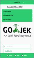 Info GO-JEK (Panduan) penulis hantaran