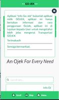 Info GO-JEK (Panduan) تصوير الشاشة 3