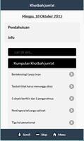 Khotbah Jum'at APP capture d'écran 1