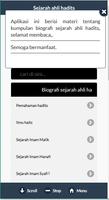 Sejarah Ahli Hadits capture d'écran 1