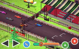F1 Grand Prix 2020 : Top Down Car Game Cartaz