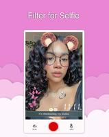 Filtre for Selfie capture d'écran 1