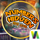 Hidden Numbers 100 Level 2 : Hidden Objects Game icône