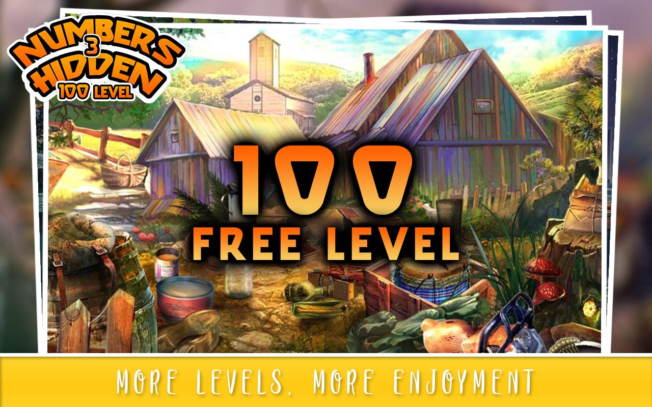 Hidden Numbers 3 : Hidden Objects Game 100 levels for Android - APK