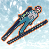 Fine Ski Jumping Zeichen