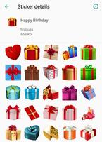 happy birthday stickers - WAStickerApps syot layar 2