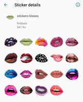 Kiss Me stickers -  WAStickerApps ภาพหน้าจอ 3