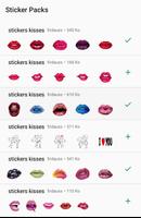 Kiss Me stickers -  WAStickerApps ポスター