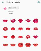 Kiss Me stickers -  WAStickerApps ภาพหน้าจอ 2