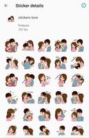 love couple stickers - WAStickerApps syot layar 2