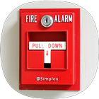 Sons d'alarme incendie icône
