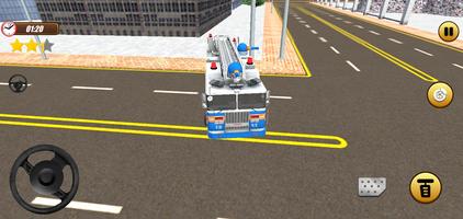 Fire Truck Simulator 스크린샷 1