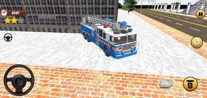 Fire Truck Simulator ภาพหน้าจอ 2