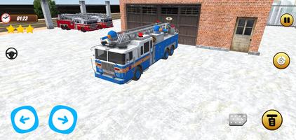 Fire Truck Simulator Ekran Görüntüsü 3