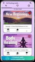 Self Healing Meditation App ảnh chụp màn hình 2