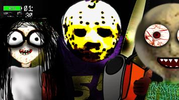 Scary Nights at Angry Teacher تصوير الشاشة 2