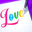 Lettering 3D icon