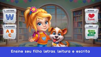 Mathy leitura escrita crianças Cartaz