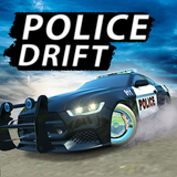 Дрифт на полицейской машине иконка