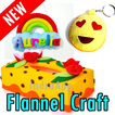 Flannelette craft creative ideas