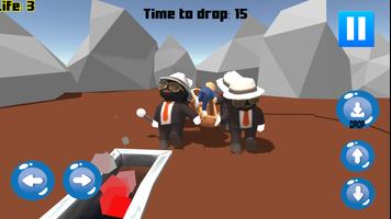 Coffin dance game: Drop them! Poster