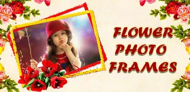 Flor Marcos de fotos y texto, 