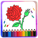 Flower Coloring & Drawing Book - Expert Drawing APK