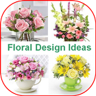 Idées de design floral Arrangements floraux icône