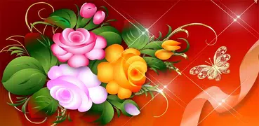 Flowers And Roses Animated Images Gif 4K