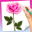 Como Dibujar Flores Realistas icono